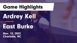 Ardrey Kell  vs East Burke  Game Highlights - Nov. 12, 2022