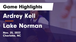 Ardrey Kell  vs Lake Norman  Game Highlights - Nov. 25, 2022