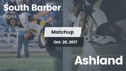Matchup: South Barber High Sc vs. Ashland 2017