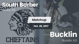 Matchup: South Barber High Sc vs. Bucklin 2017