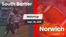 Matchup: South Barber High Sc vs. Norwich  2018