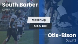Matchup: South Barber High Sc vs. Otis-Bison  2018