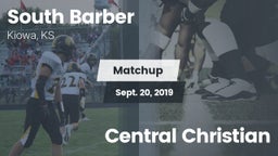 Matchup: South Barber High Sc vs. Central Christian 2019
