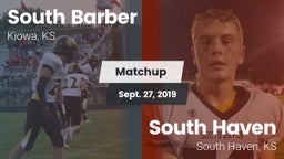 Matchup: South Barber High Sc vs. South Haven  2019