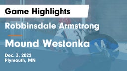 Robbinsdale Armstrong  vs Mound Westonka  Game Highlights - Dec. 3, 2022
