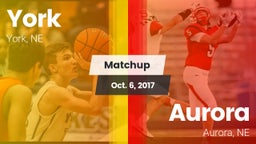 Matchup: York vs. Aurora  2017
