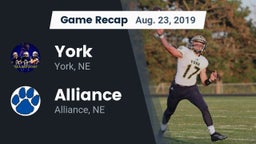 Recap: York  vs. Alliance  2019