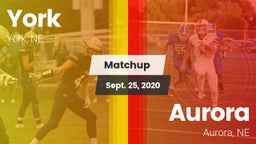 Matchup: York vs. Aurora  2020