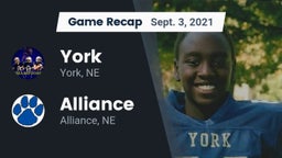 Recap: York  vs. Alliance  2021