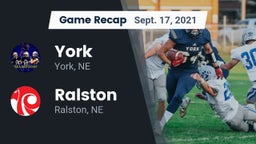 Recap: York  vs. Ralston  2021