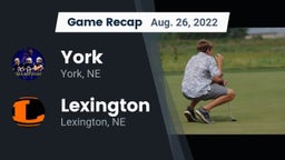 Recap: York  vs. Lexington  2022