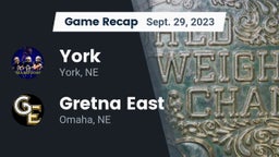Recap: York  vs. Gretna East  2023