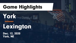 York  vs Lexington  Game Highlights - Dec. 12, 2020