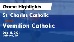 St. Charles Catholic  vs Vermilion Catholic Game Highlights - Dec. 28, 2021