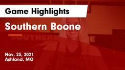Southern Boone  Game Highlights - Nov. 23, 2021