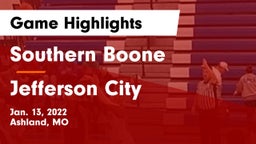 Southern Boone  vs Jefferson City  Game Highlights - Jan. 13, 2022