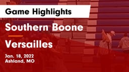 Southern Boone  vs Versailles  Game Highlights - Jan. 18, 2022