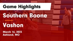 Southern Boone  vs Vashon  Game Highlights - March 16, 2023