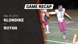 Recap: Klondike  vs. Rotan  2015