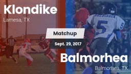 Matchup: Klondike  vs. Balmorhea  2017
