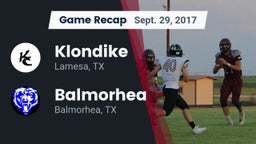 Recap: Klondike  vs. Balmorhea  2017