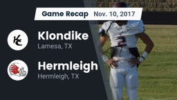 Recap: Klondike  vs. Hermleigh  2017