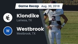 Recap: Klondike  vs. Westbrook  2018