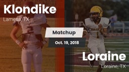 Matchup: Klondike  vs. Loraine  2018