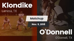 Matchup: Klondike  vs. O'Donnell  2018