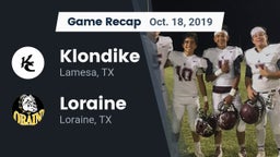 Recap: Klondike  vs. Loraine  2019