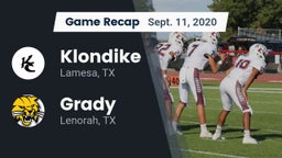 Recap: Klondike  vs. Grady  2020