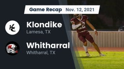 Recap: Klondike  vs. Whitharral  2021