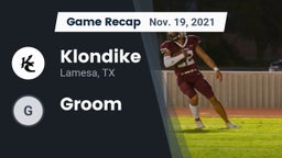 Recap: Klondike  vs. Groom 2021
