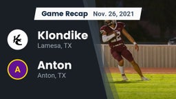 Recap: Klondike  vs. Anton  2021