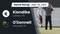 Recap: Klondike  vs. O'Donnell  2022