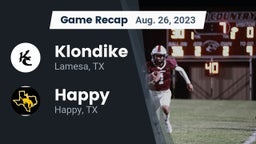 Recap: Klondike  vs. Happy  2023