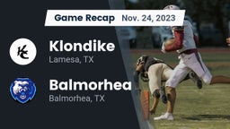 Recap: Klondike  vs. Balmorhea  2023