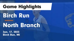 Birch Run  vs North Branch  Game Highlights - Jan. 17, 2023