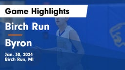 Birch Run  vs Byron  Game Highlights - Jan. 30, 2024