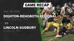 Recap: Dighton-Rehoboth Regional  vs. Lincoln-Sudbury  2016