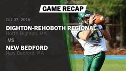 Recap: Dighton-Rehoboth Regional  vs. New Bedford  2016