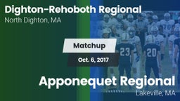 Matchup: Dighton-Rehoboth vs. Apponequet Regional  2017