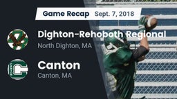 Recap: Dighton-Rehoboth Regional  vs. Canton   2018
