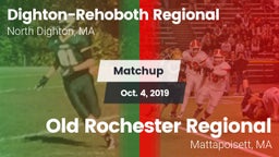 Matchup: Dighton-Rehoboth vs. Old Rochester Regional  2019