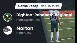 Recap: Dighton-Rehoboth Regional  vs. Norton  2019
