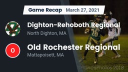 Recap: Dighton-Rehoboth Regional  vs. Old Rochester Regional  2021