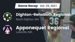 Recap: Dighton-Rehoboth Regional  vs. Apponequet Regional  2021