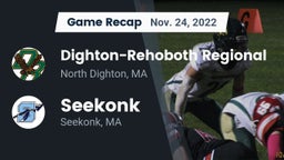 Recap: Dighton-Rehoboth Regional  vs. Seekonk  2022