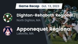 Recap: Dighton-Rehoboth Regional  vs. Apponequet Regional  2023