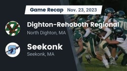 Recap: Dighton-Rehoboth Regional  vs. Seekonk  2023